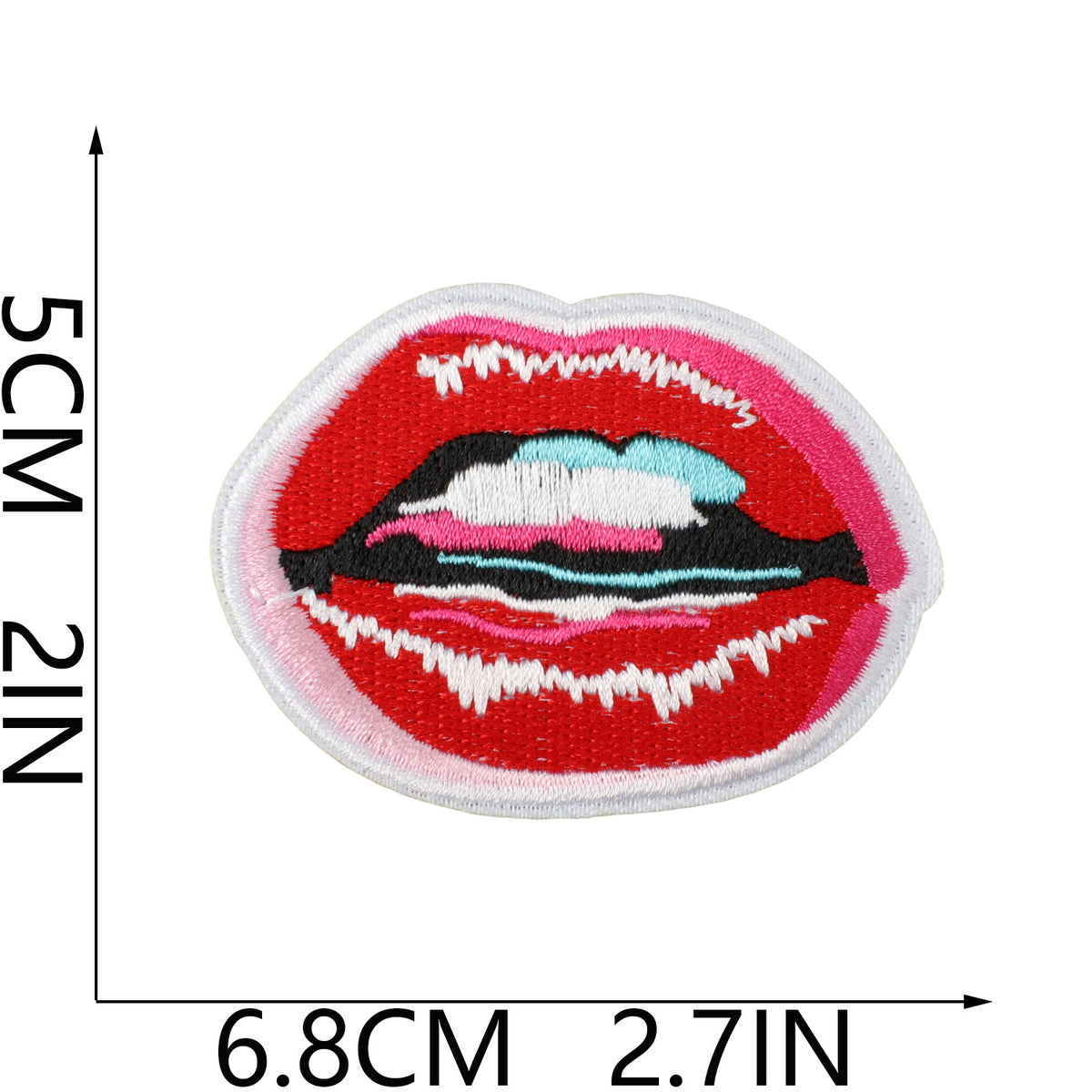 W27BW Embroidery Patch Gang Sheet