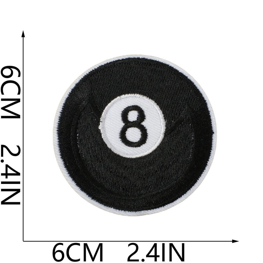 W27BW Embroidery Patch Gang Sheet