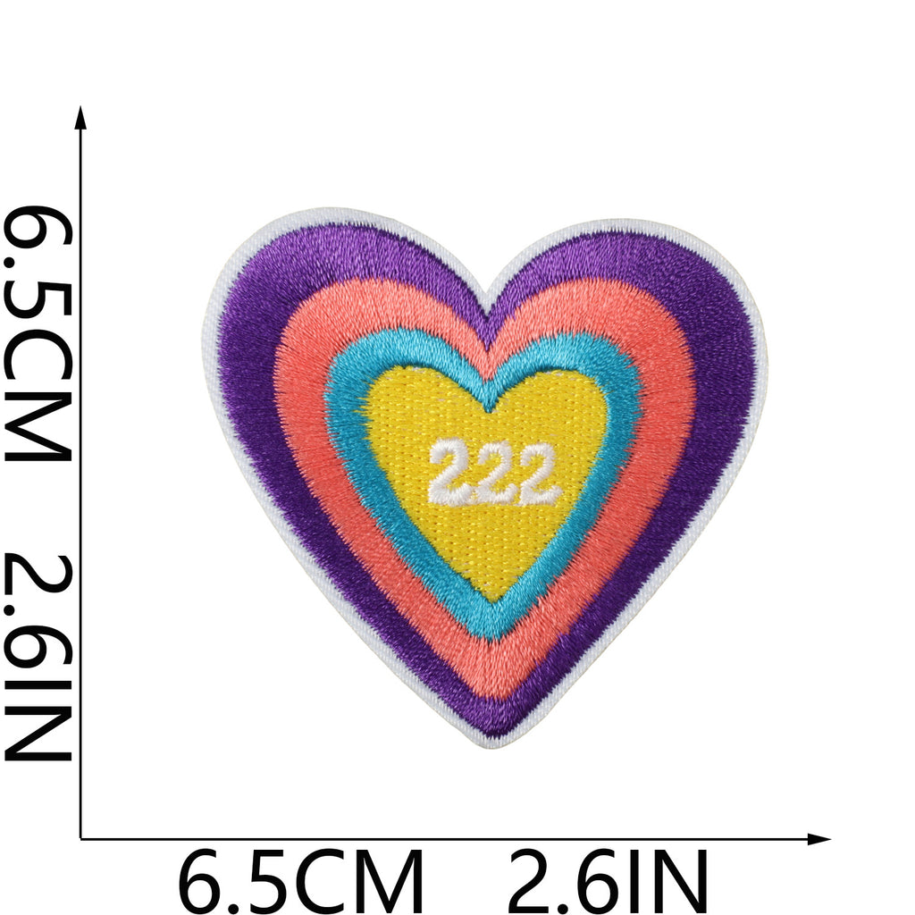 W27BW Embroidery Patch Gang Sheet