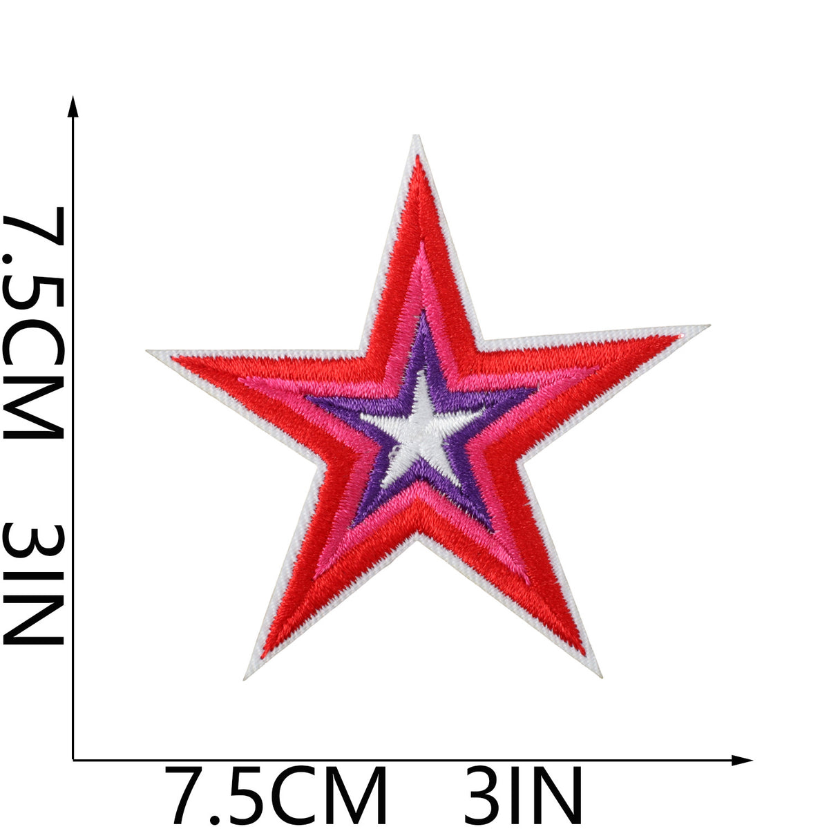 W27BW Embroidery Patch Gang Sheet