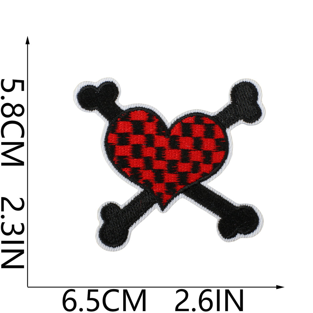 W27BW Embroidery Patch Gang Sheet