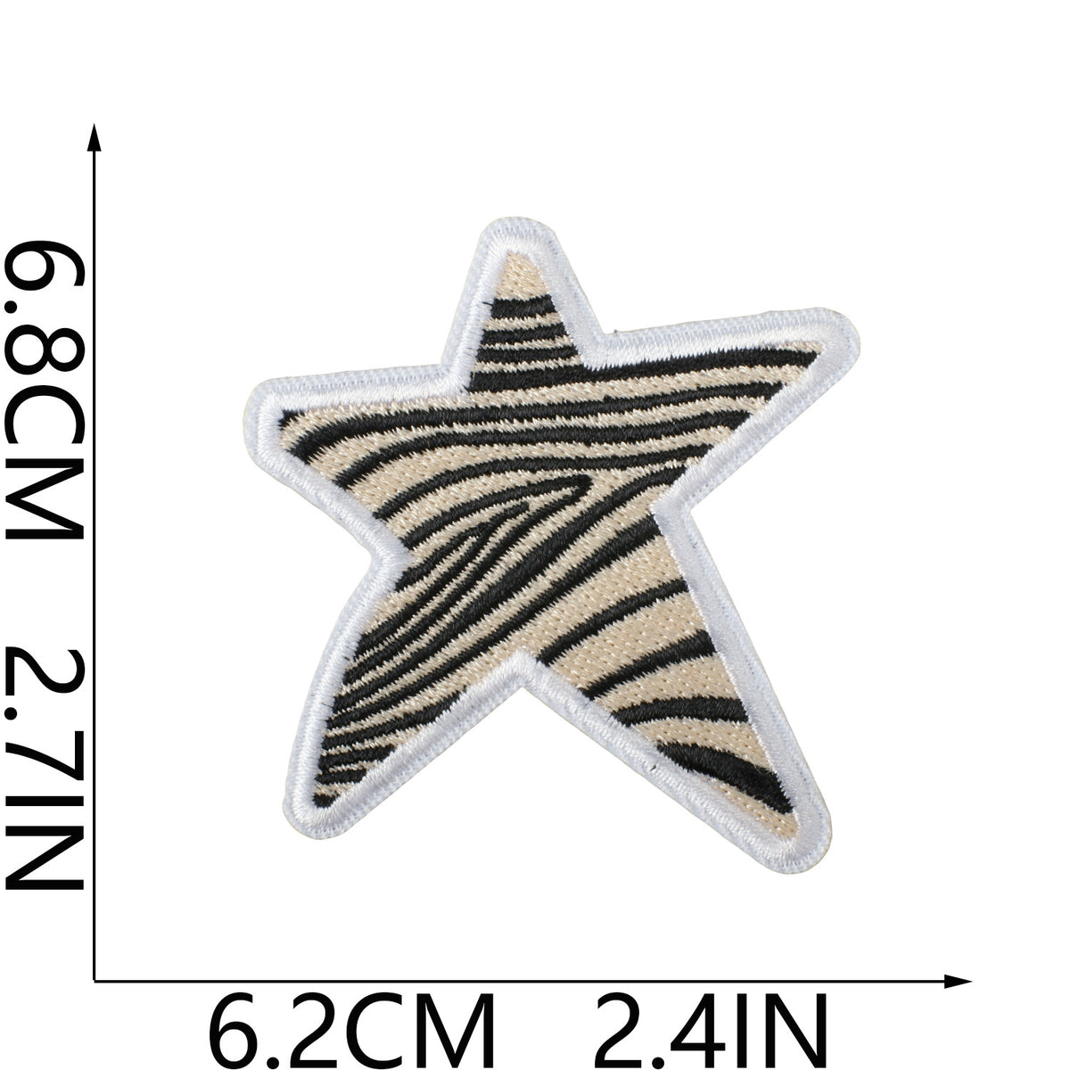 W27BW Embroidery Patch Gang Sheet