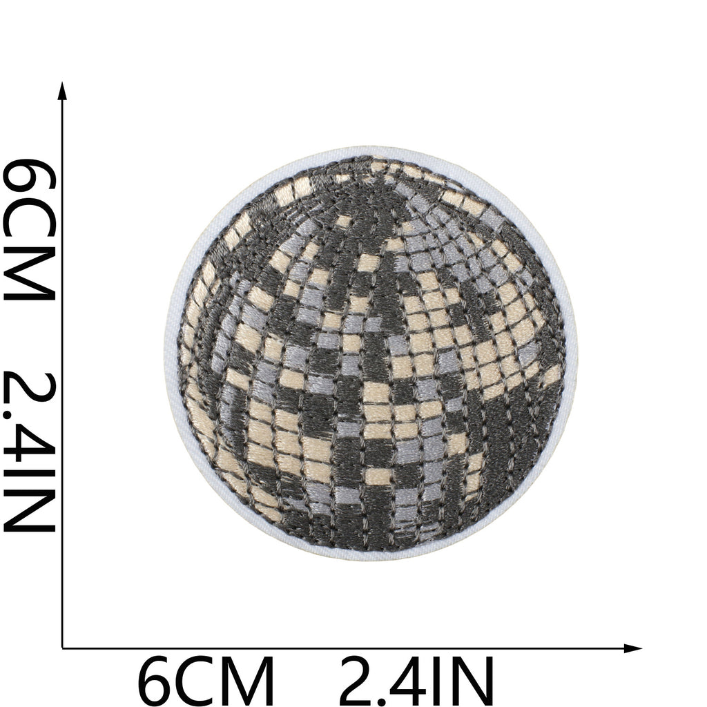 W27BW Embroidery Patch Gang Sheet