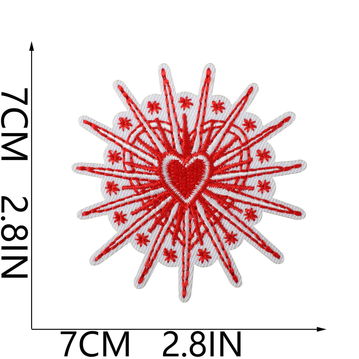 W27BW Embroidery Patch Gang Sheet