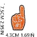 W27LB Embroidery Patch Gang Sheet