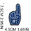 W27LB Embroidery Patch Gang Sheet