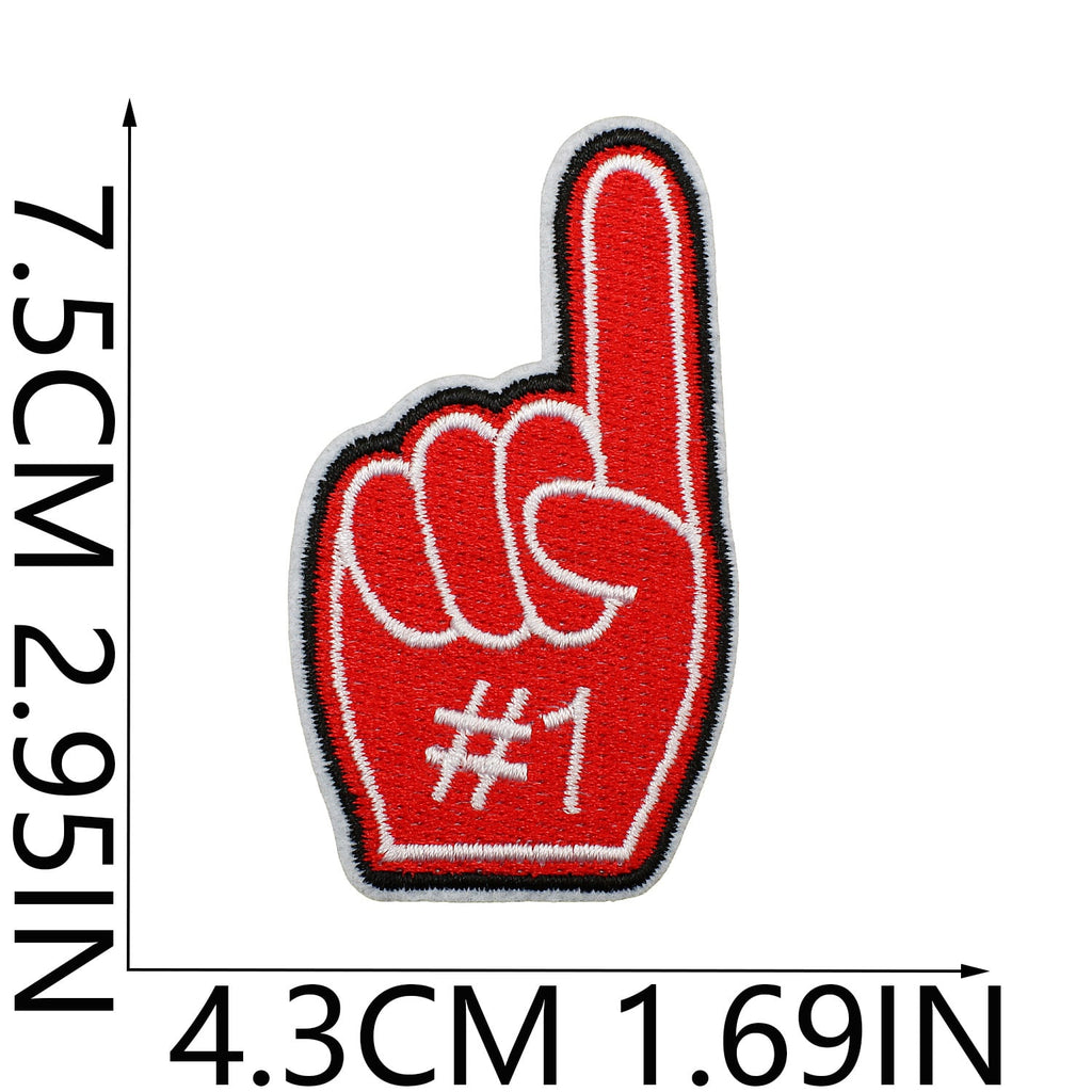 W27LB Embroidery Patch Gang Sheet