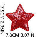 W27LB Embroidery Patch Gang Sheet