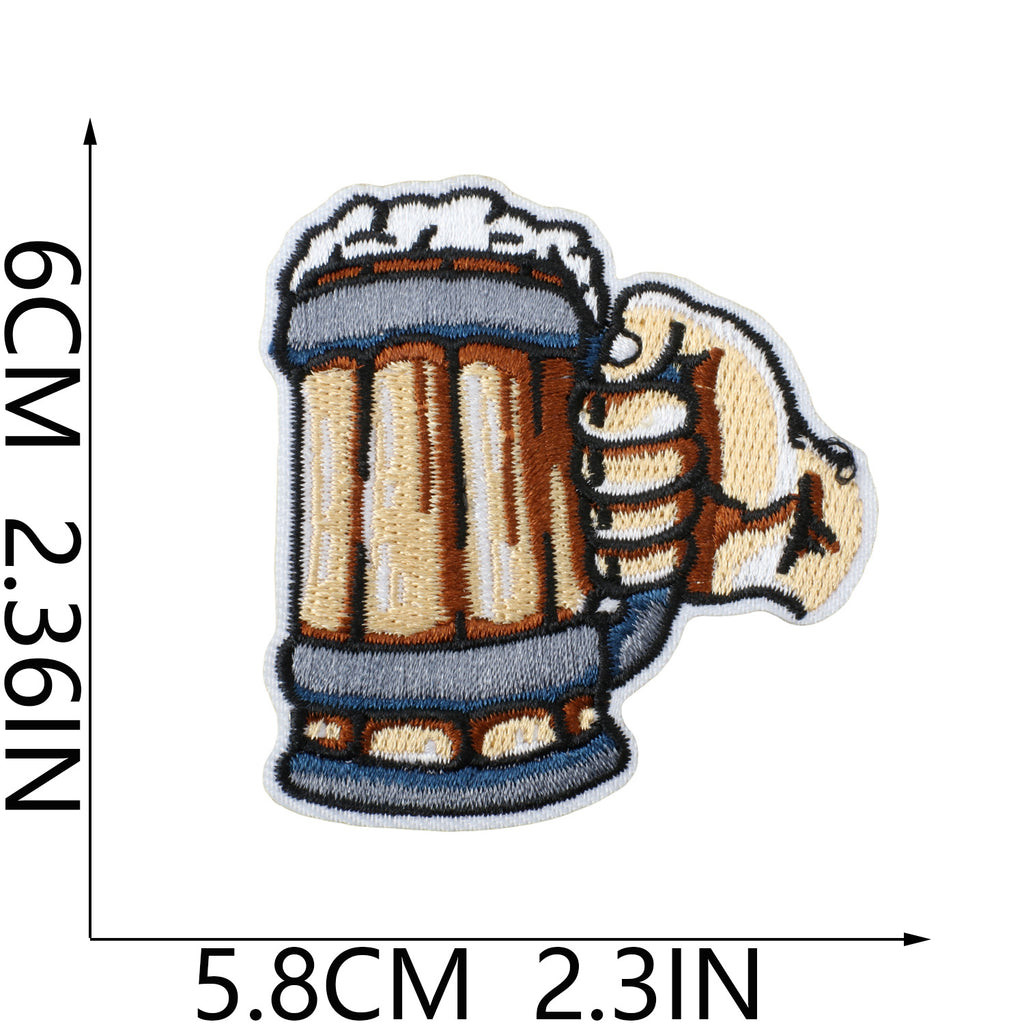 W27PJ Embroidery Patch Gang Sheet