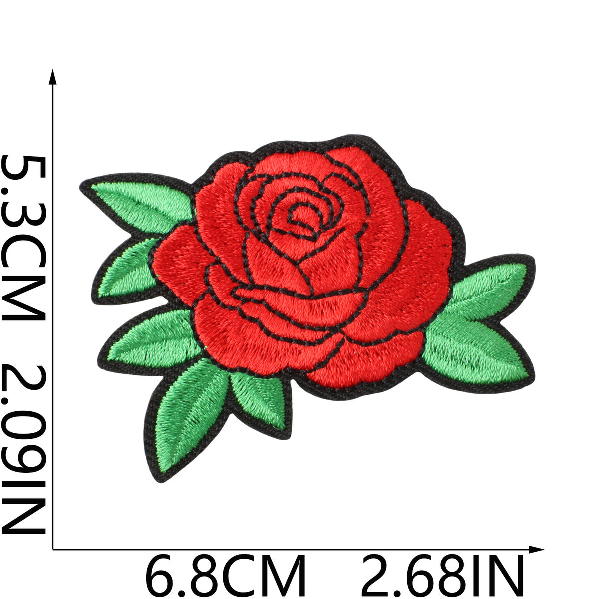 W33KH Embroidery Patch Gang Sheet