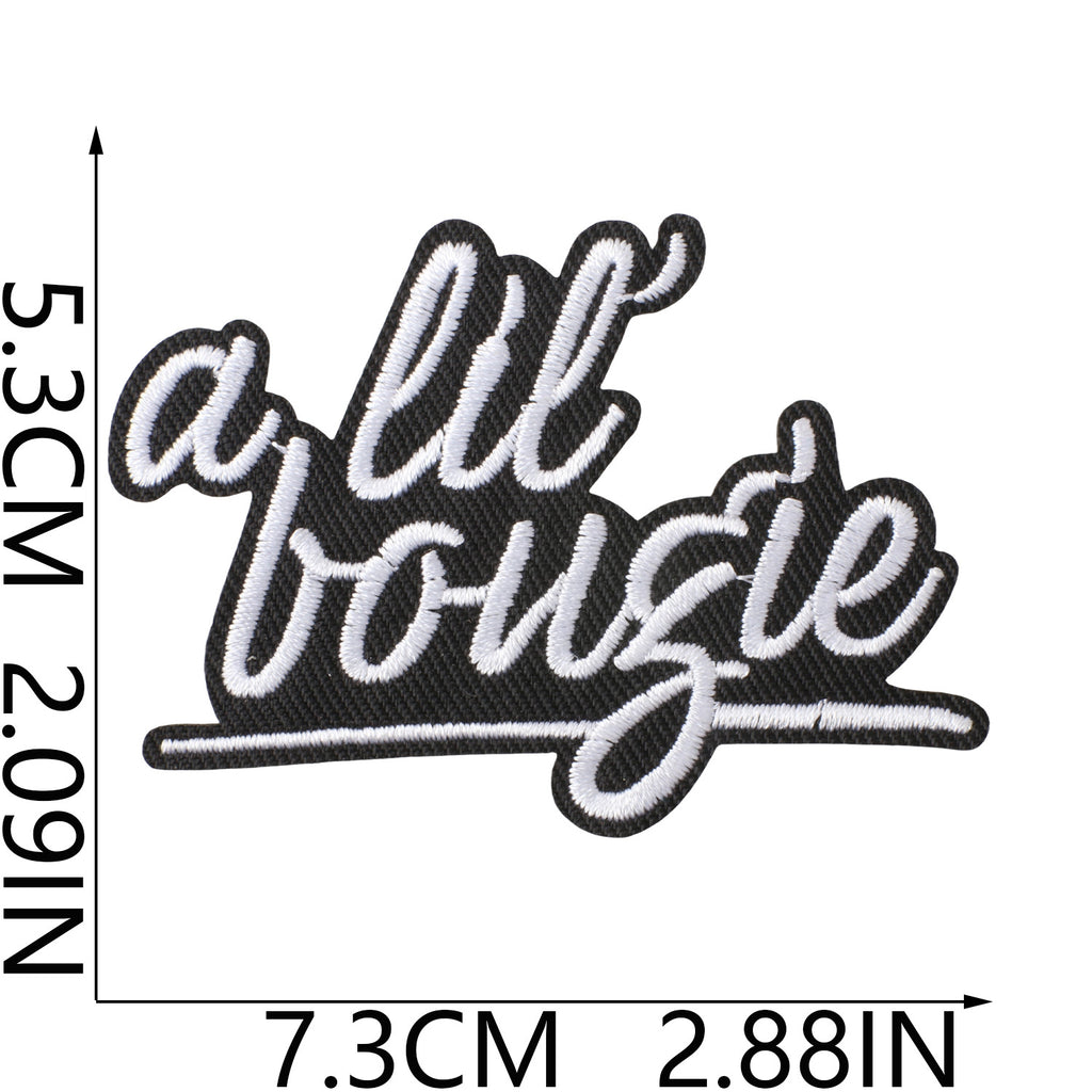 W33KH Embroidery Patch Gang Sheet