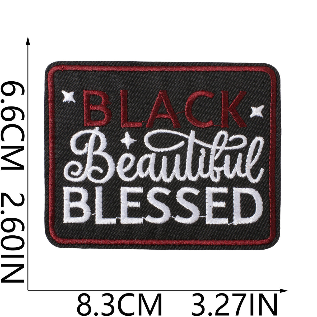 W33KH Embroidery Patch Gang Sheet