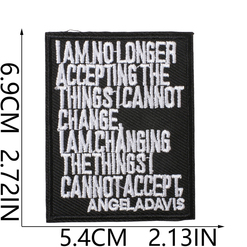 W33KH Embroidery Patch Gang Sheet