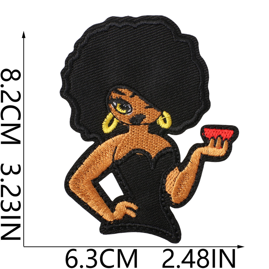 W33KH Embroidery Patch Gang Sheet