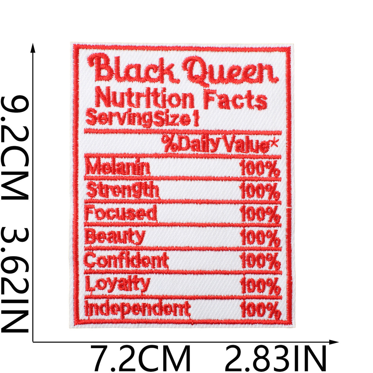 W33KH Embroidery Patch Gang Sheet