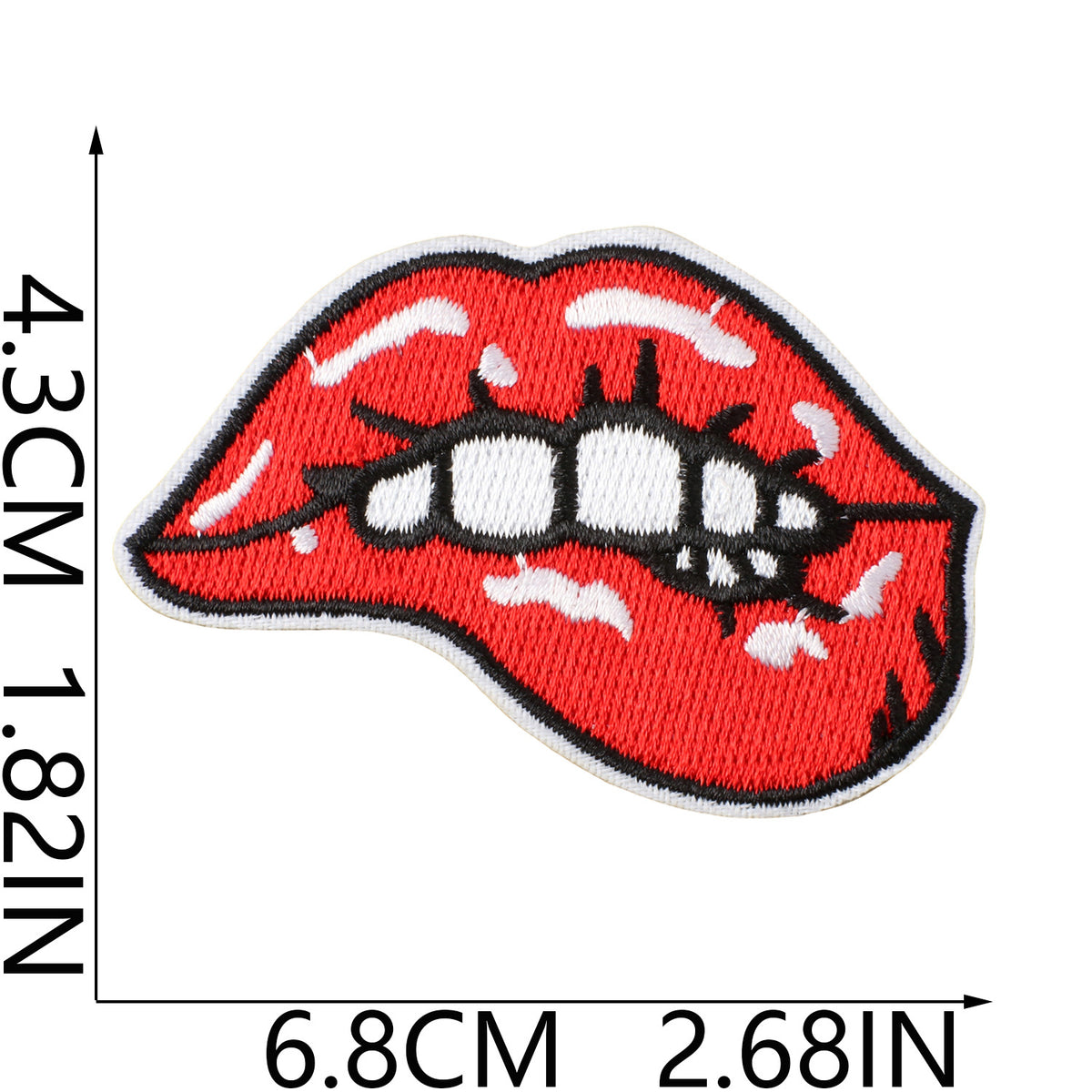 W33KH Embroidery Patch Gang Sheet