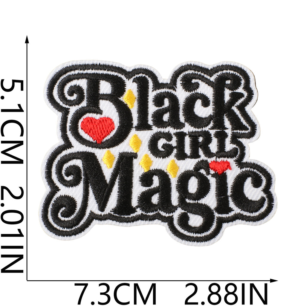 W33KH Embroidery Patch Gang Sheet