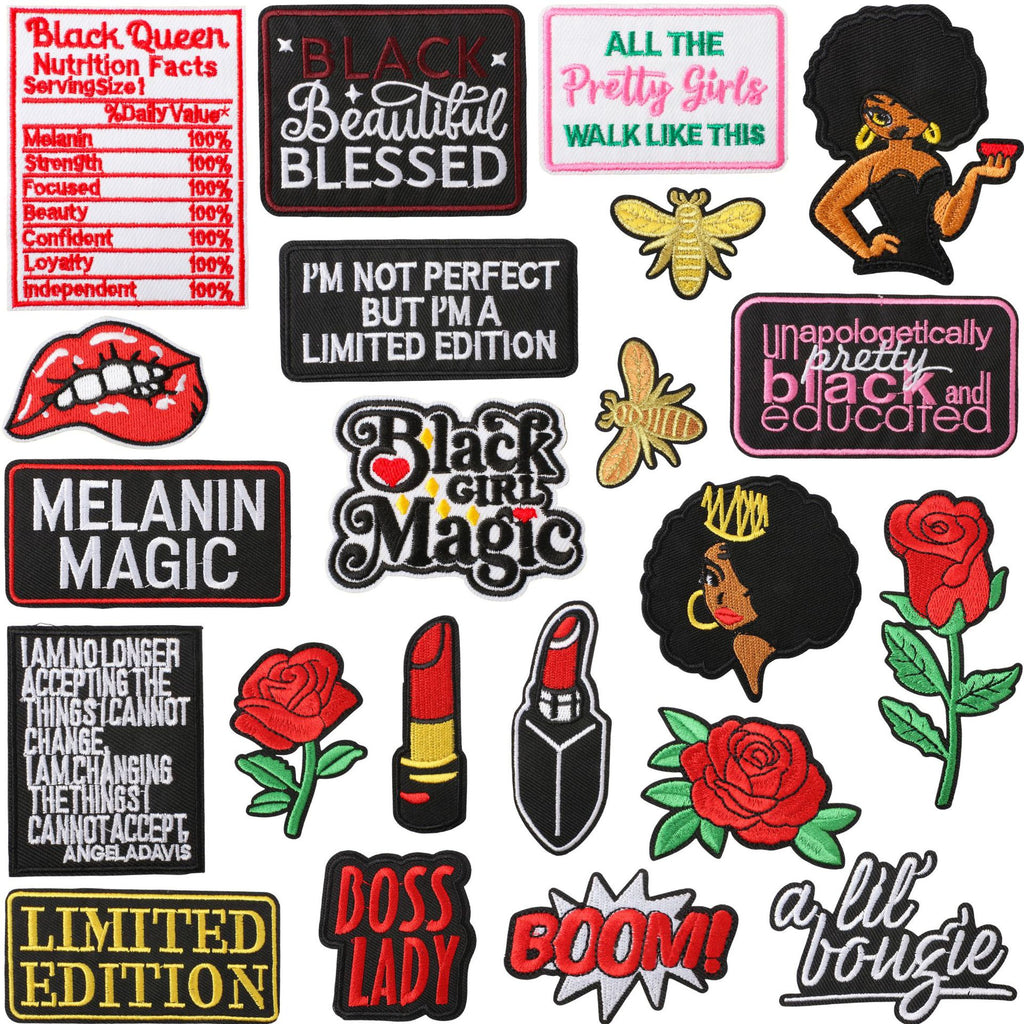 W33KH Embroidery Patch Gang Sheet