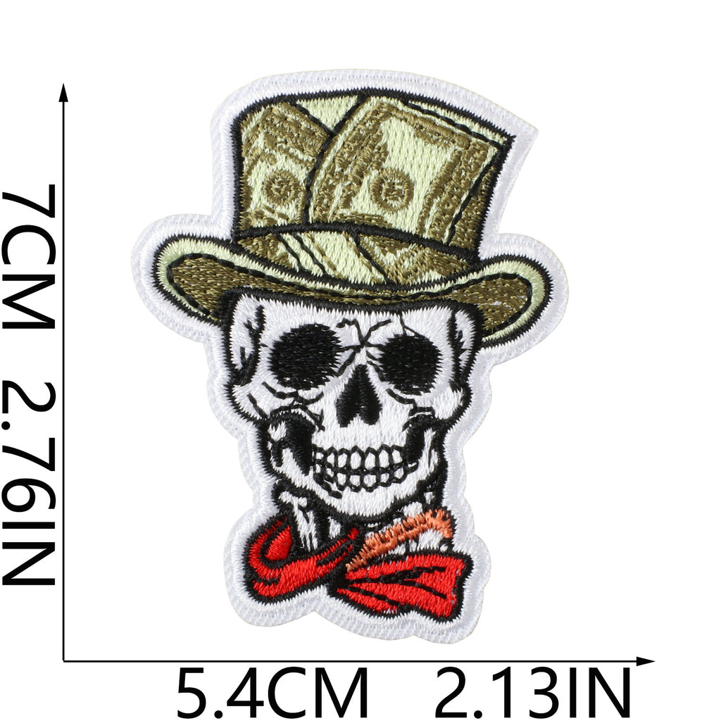 W33QB Embroidery Patch Gang Sheet