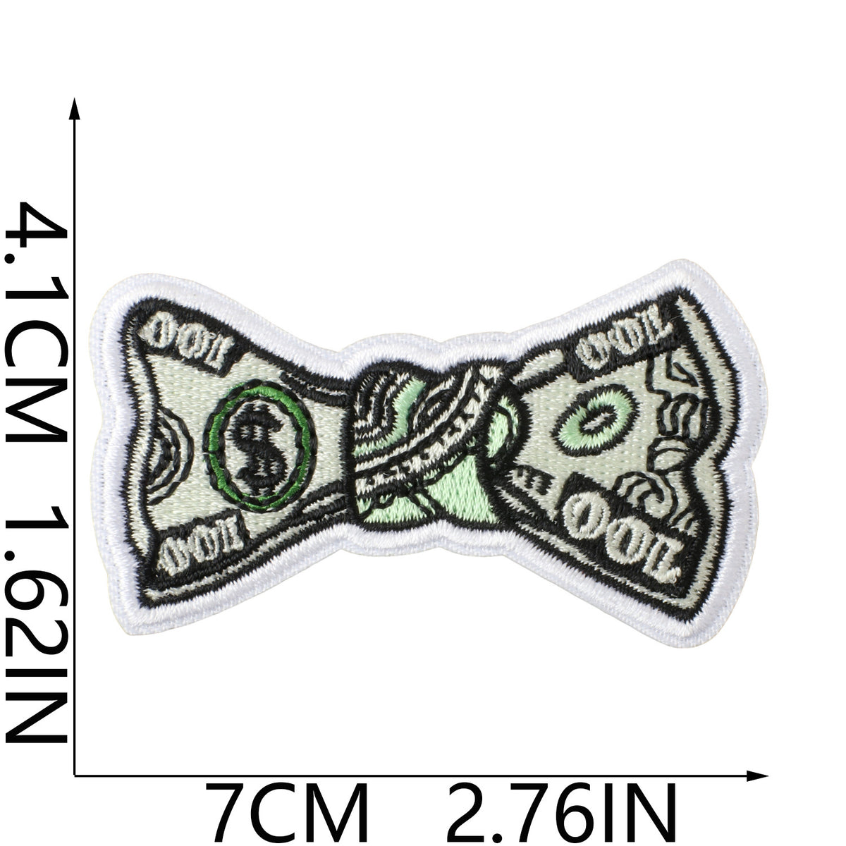 W33QB Embroidery Patch Gang Sheet