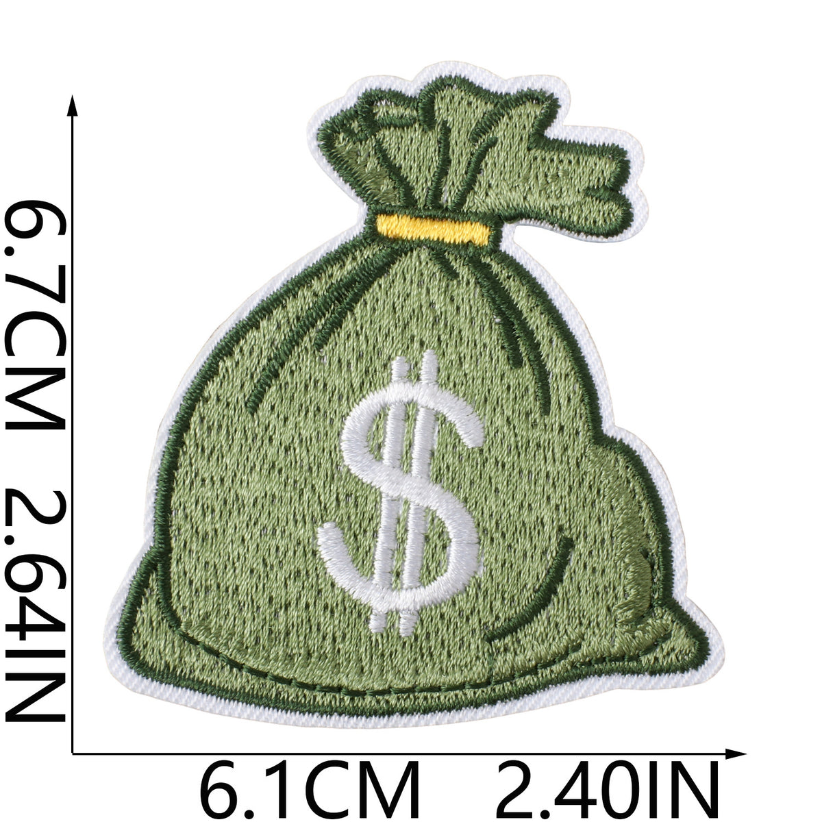 W33QB Embroidery Patch Gang Sheet
