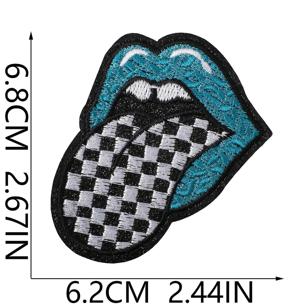W34ZB Embroidery Patch Gang Sheet