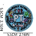 W34ZM Embroidery Patch Gang Sheet