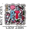 W34ZM Embroidery Patch Gang Sheet