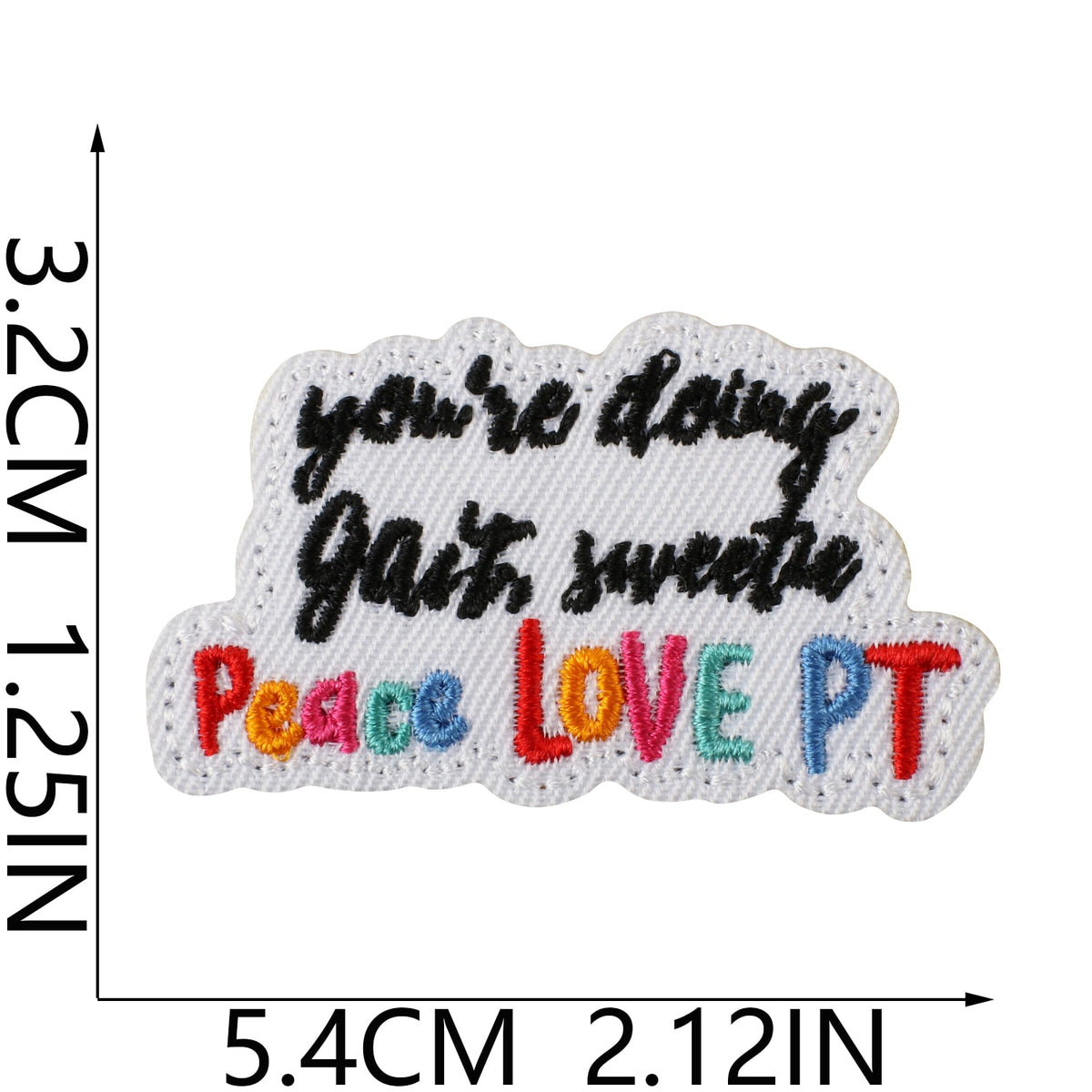 W34ZM Embroidery Patch Gang Sheet
