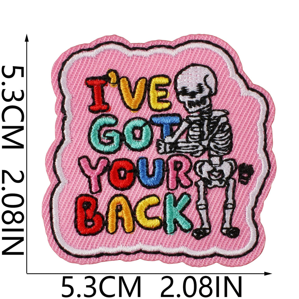 W34ZM Embroidery Patch Gang Sheet