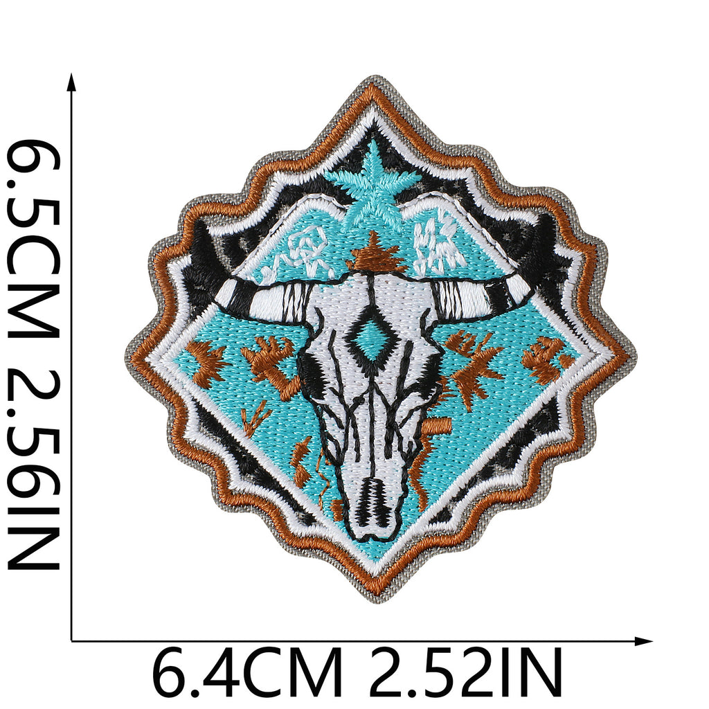 W36NZ Embroidery Patch Gang Sheet