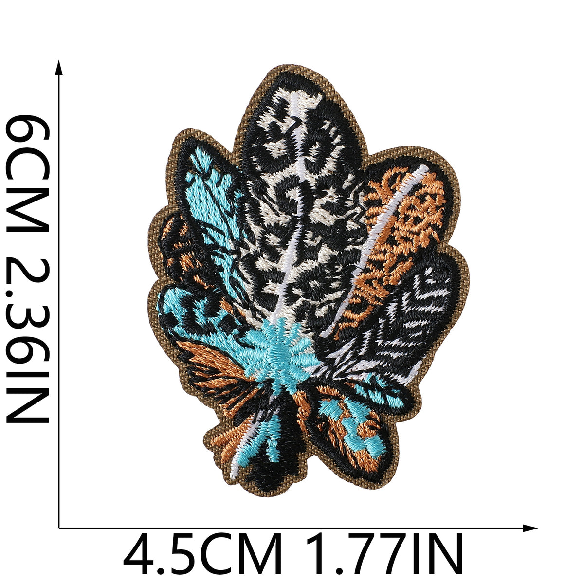 W36NZ Embroidery Patch Gang Sheet