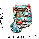 W36NZ Embroidery Patch Gang Sheet