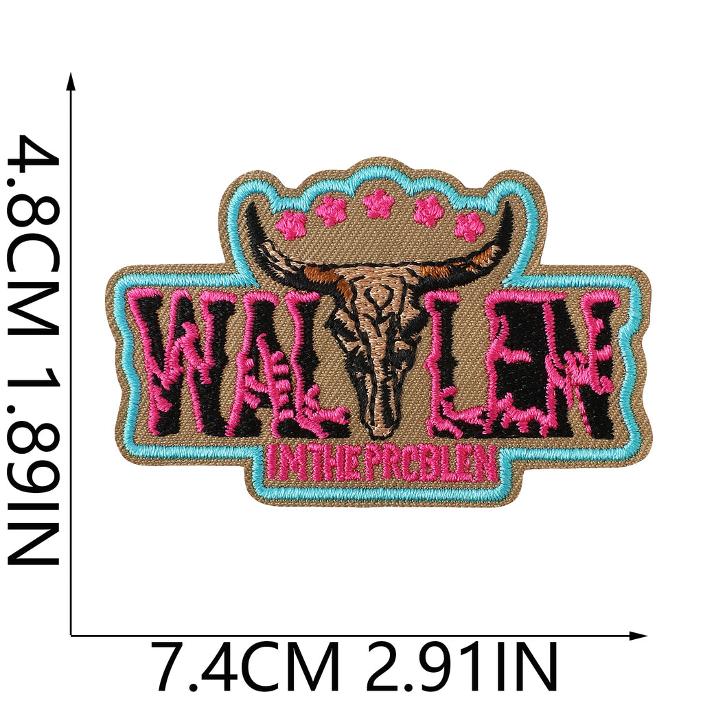 W36NZ Embroidery Patch Gang Sheet