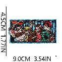 W36RZ Embroidery Patch Gang Sheet
