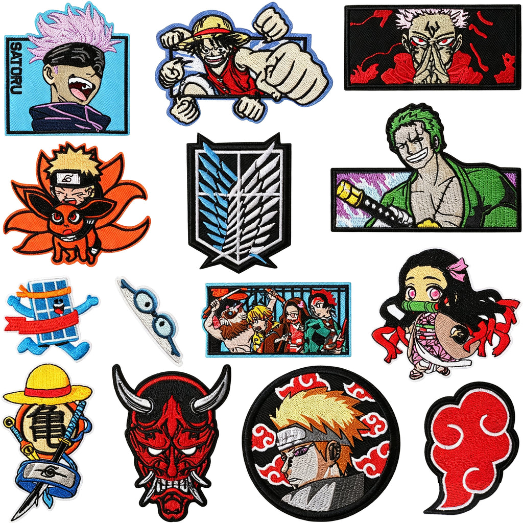 W36RZ Embroidery Patch Gang Sheet
