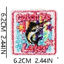 W36XY Embroidery Patch Gang Sheet