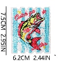 W36XY Embroidery Patch Gang Sheet