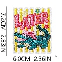 W36XY Embroidery Patch Gang Sheet