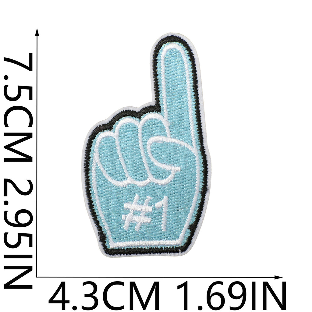 X26LB Embroidery Patch Gang Sheet