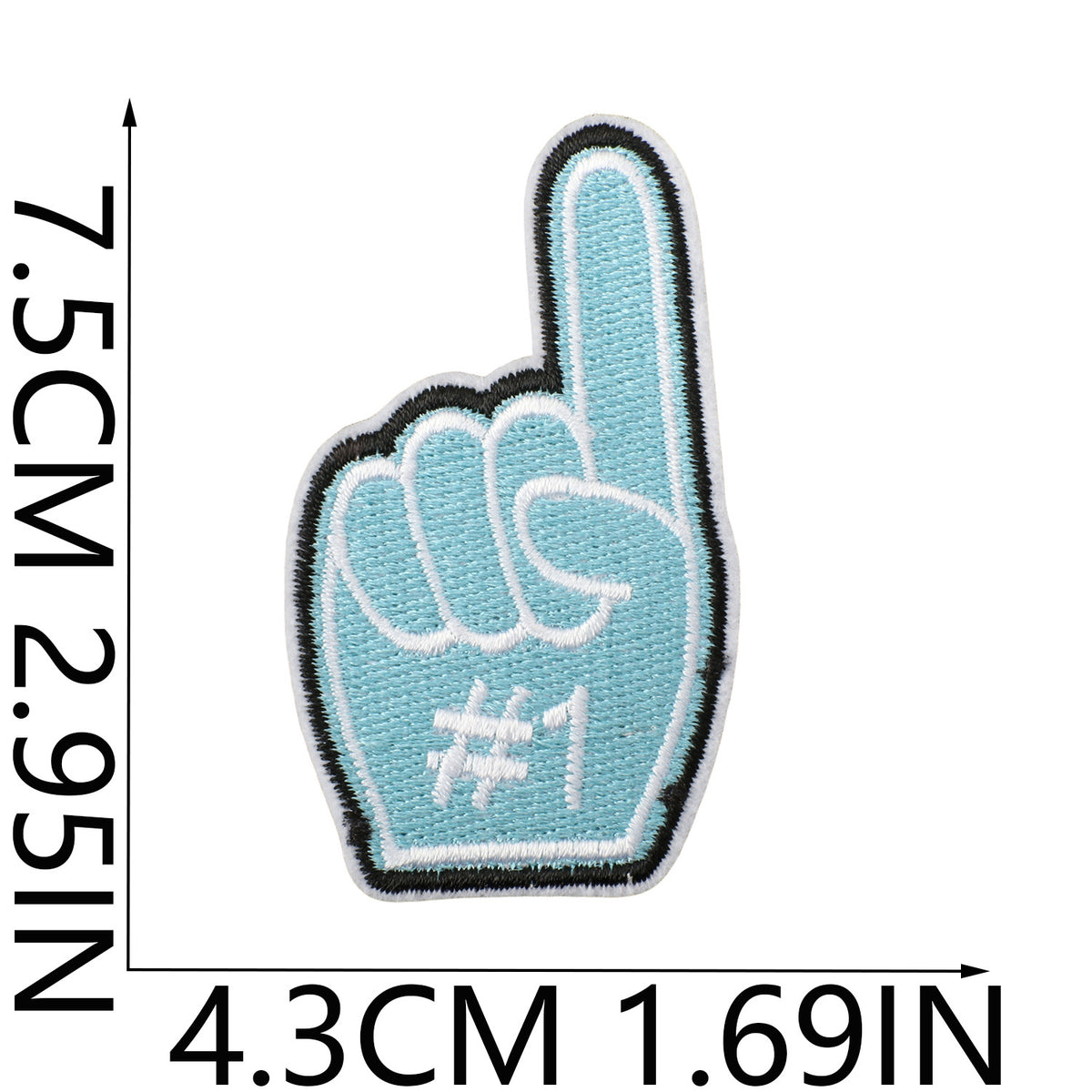 X26LB Embroidery Patch Gang Sheet