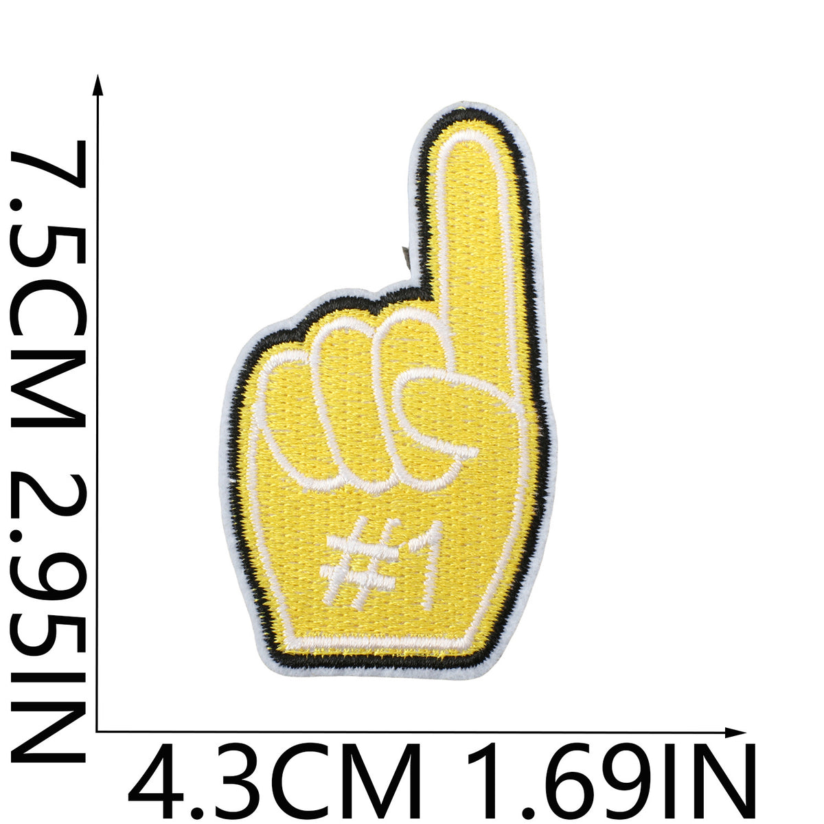 X26LB Embroidery Patch Gang Sheet
