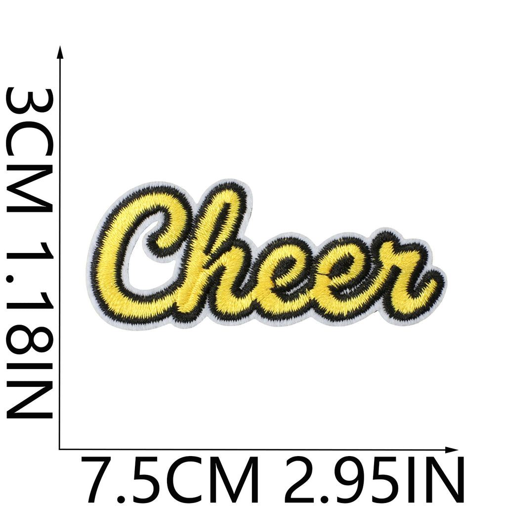 X26LB Embroidery Patch Gang Sheet