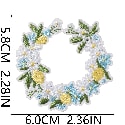 X27BK Embroidery Patch Gang Sheet