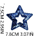 X27WJX Embroidery Patch Gang Sheet