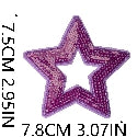 X27WJX Embroidery Patch Gang Sheet