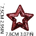 X27WJX Embroidery Patch Gang Sheet