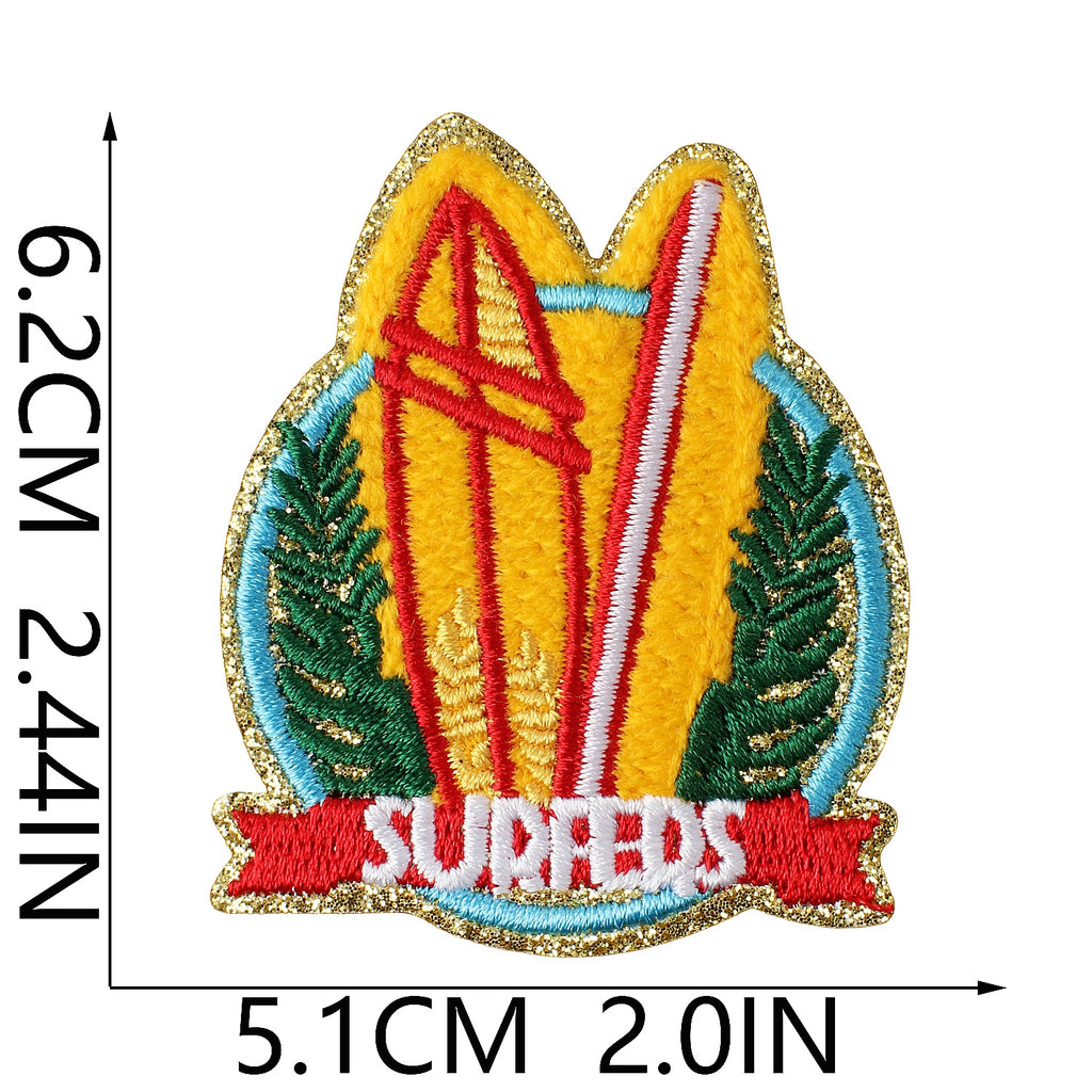 X33HG Embroidery Patch Gang Sheet