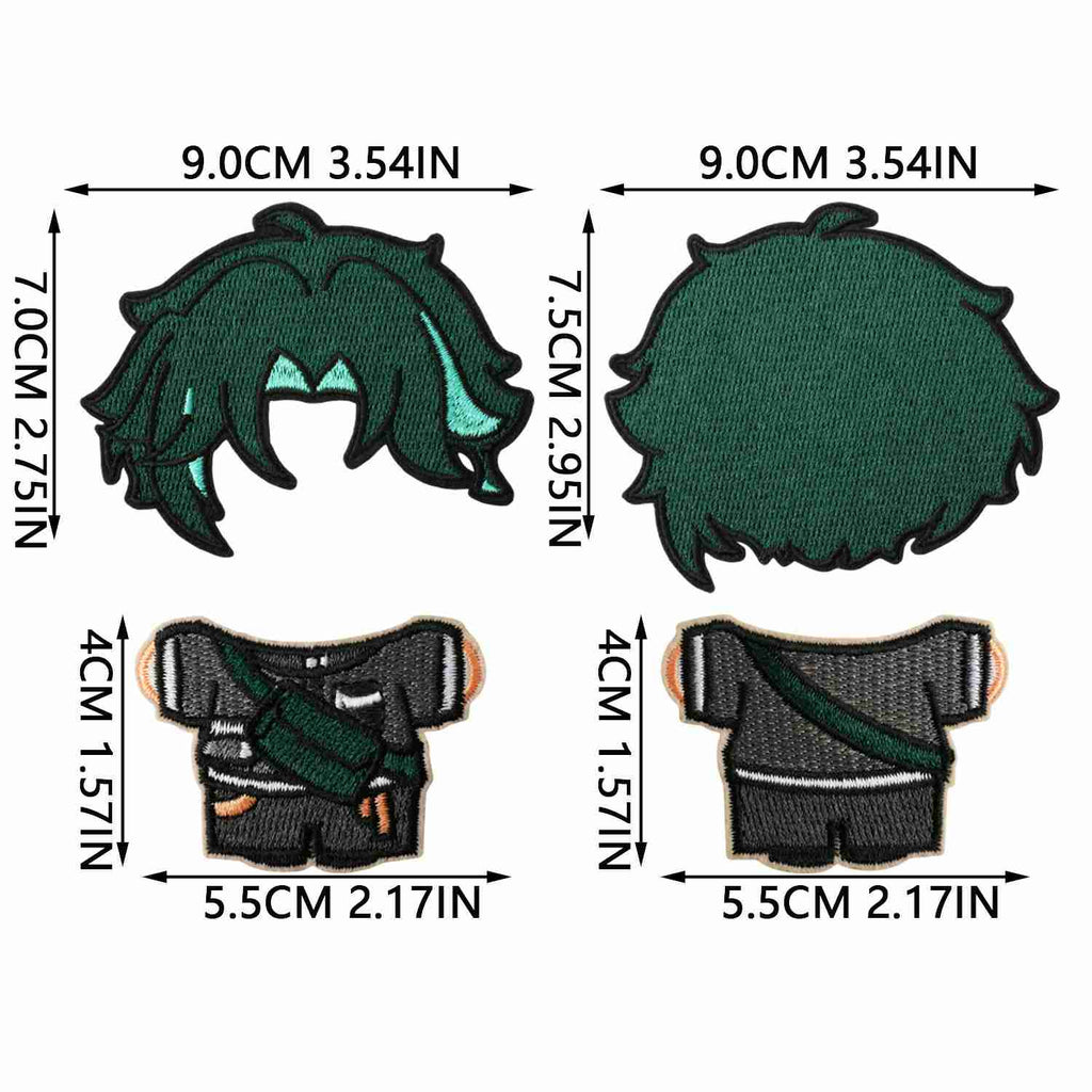 X35WC Embroidery Patch Gang Sheet