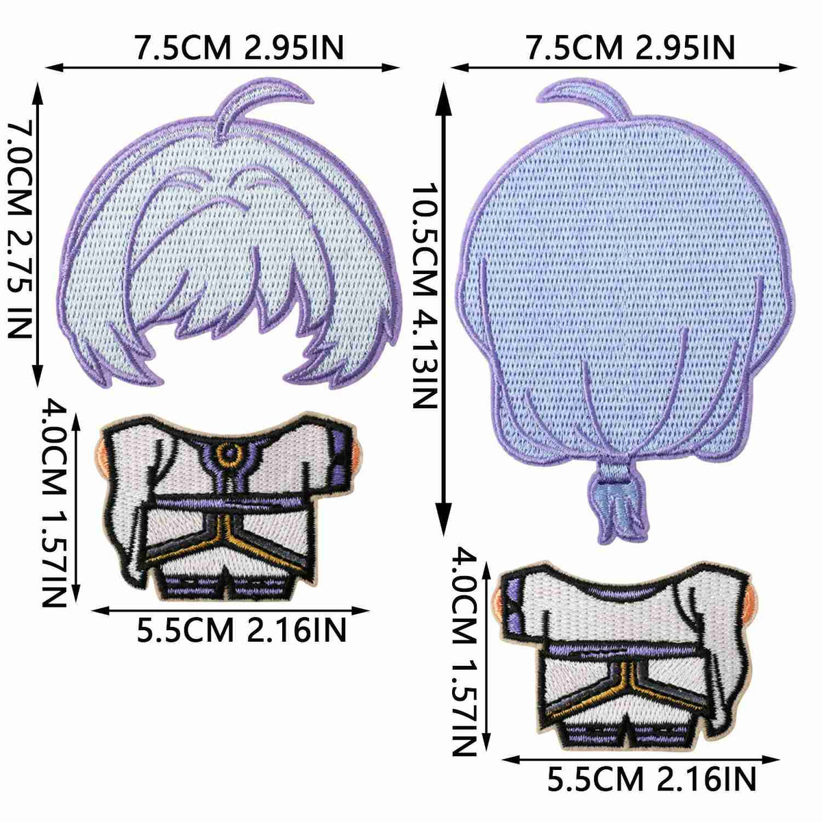 X35WC Embroidery Patch Gang Sheet